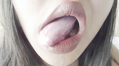 ASMR Soft Moans, Wet Mouth