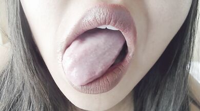ASMR Soft Moans, Wet Mouth