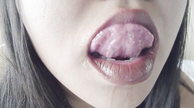 ASMR Soft Moans, Wet Mouth