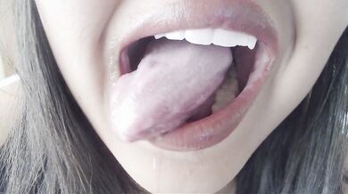 ASMR Soft Moans, Wet Mouth