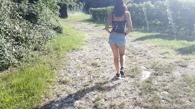 Fucked cousin in the field - HD - POV - LustTaste