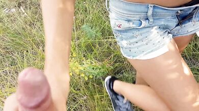 Fucked cousin in the field - HD - POV - LustTaste