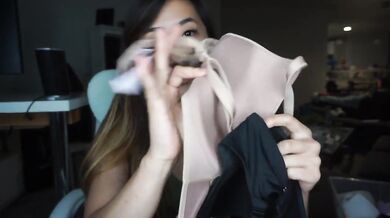 Trying On All My Bras