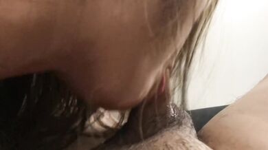 Filipina wife cum swallows and licks it clean