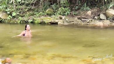DON'T WATCH IF YOU ARE WORKING My WIFE'S Perverted BESTIE only thinks about FUCKING OUTDOORS all day