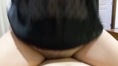Fuck on sofa and cum inside