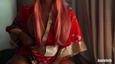 Thai girl Anal Fuck Halloween Japanese Fox Evil Cosplay ปราบปีศาจจิ้งจอกด้วยการ จับมัด แล็ว เย็ดตูด