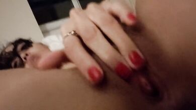 Asian Girl Fucks herself with a DILDO
