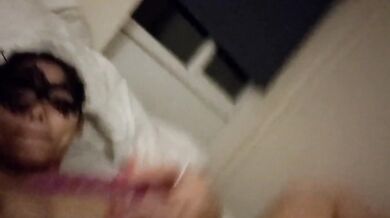 Asian Girl Fucks herself with a DILDO