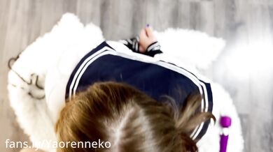 Uniforms, rope and blowjob
