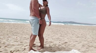 He fucked a random tourist on the beach