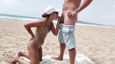 He fucked a random tourist on the beach