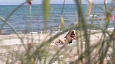 FUCKED ON THE BEACH BY A STRANGER!!!