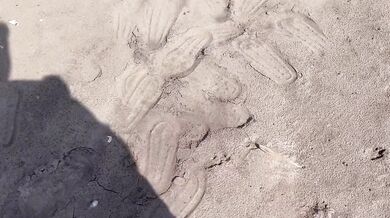 FUCKED ON THE BEACH BY A STRANGER!!!