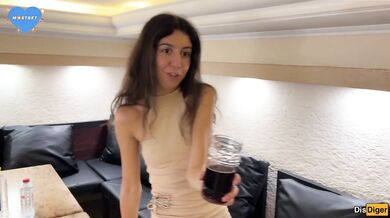 Called a prostitute to the sauna and the ex-wife arrived - Anal and Swallowing Cum