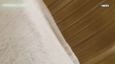 ADVENTURE SAUNA: Alone with a naughty MILF. Her pussy loves creampies