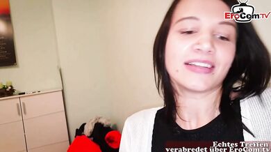 18 year old German teen picked up on the street for POV sex