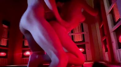 Busty Milf got Fucked Doggystyle In Sauna