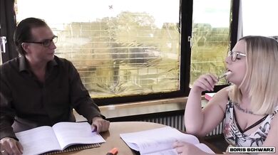 BORIS SCHWARZ: Teen Student seduces Teacher into secret fucking