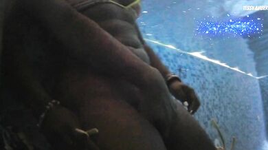 Cheating WIFE Seduces Husband's Friend in the HOTEL POOL and SAUNA