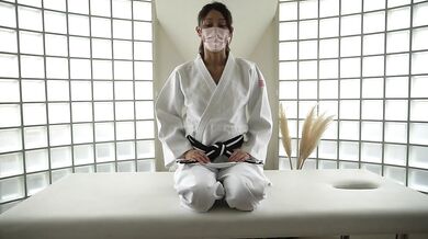 Judo Girl Yawara-chan] Sweaty Masturbation of Judo Girls