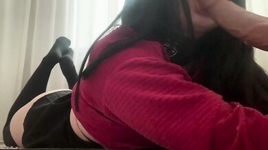 POV | Two dicks means double pleasure ( Rin Tohsaka cosplay, Stay/Fate night)