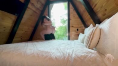 Pinning A Cute, Innocent Slut Down In The Woods - Soft And Rough Domination