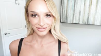 Alex Mack fucks and fills Emma Hix’s pussy POV with his big cock