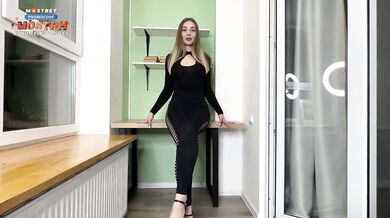 Hot Teacher Sucks My Cock In The Evenings Outside Of Class. Fucked Tight Pussy in black suit & heels