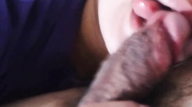 Asian Hot Blowjob and Cum in Mouth
