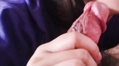 Asian Hot Blowjob and Cum in Mouth