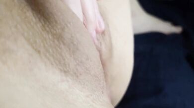 Masturbating pussy while no one is home //Close up// Cheating