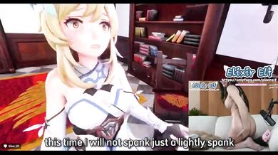 LIVESTREAM fail. I got stripped while we watched futa hentai