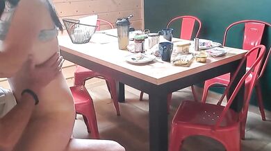 After breakfast I'll fuck you hard. Laluna-Love mouths and pussies fucked.