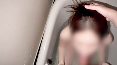 Babyssww | Happy Bath with Me (Cum in mouth) คาอ่าง แตกปากเต็มๆ