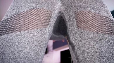 Workout & Squirt - leggins wetting compilation