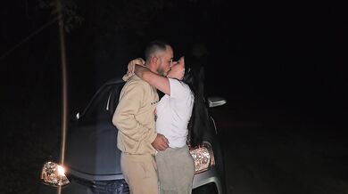 Uber gives a ride to two girls returning from a party.
