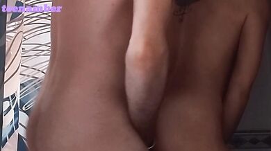 Fucked in the shower in all holes Part 2