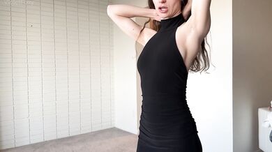Trying on Party Dresses Makes you Cum