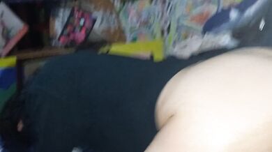 Merry Squirting Down Her Ass