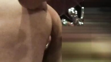 Masochistic woman's anal training