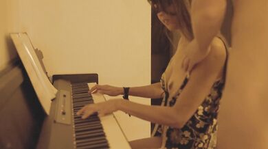 Roomie Fucks Me After Playing The Piano