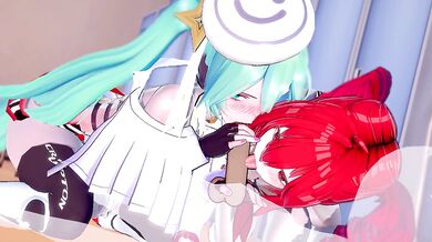 Kasane Teto vs. Hatsune Miku, who will get your love and your body?