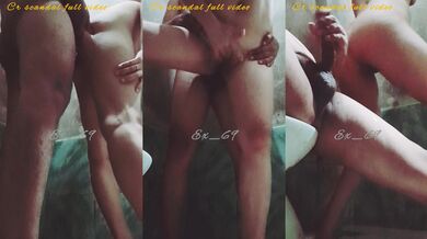Uncut kantutan sa CR anal sex with camshot sarap na giling ni mare.