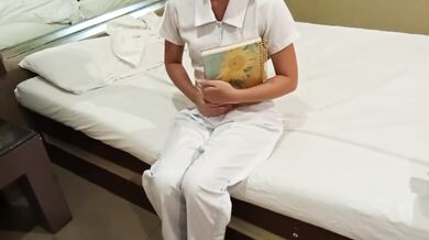 FILIPINA NURSING STUDENT GETS FUCKED TO PAY FOR HER TUITION- Pinay nursing student nagpa IYOT
