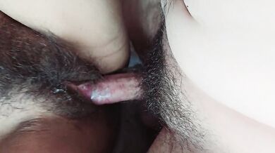 Natural Hairy Step Sister Hooks up With Step Brother