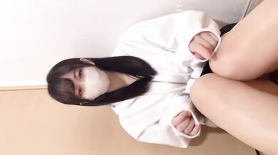 When I masturbated with the crab crotch, there was a lot of white juice on the vibrator (amateur individual shooting/ nipple / big / big ass / underwear / M-shaped spread legs / beauty / cute / Japan / selfie / Japanese