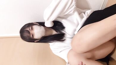 When I masturbated with the crab crotch, there was a lot of white juice on the vibrator (amateur individual shooting/ nipple / big / big ass / underwear / M-shaped spread legs / beauty / cute / Japan / selfie / Japanese