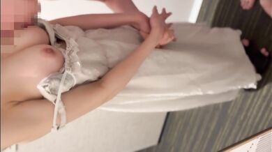 Japanese big tits J◯ After tennis practice I call J◯ home and enjoy sweaty blowjob、Creampie　homemade