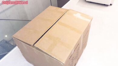 My Korean sex doll finally came in:) Let me have fun with it